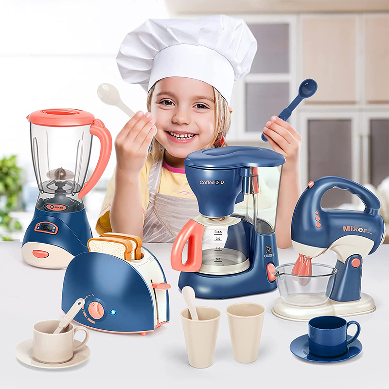 Kids Outdoor Kitchen Accessories - Mini Household Appliances Kitchen Toys, Pretend