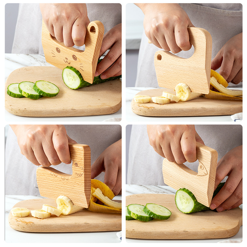 Wooden Kids Knife for Cooking  - đánh giá và giá Kids Outdoor Kitchen Accessories
