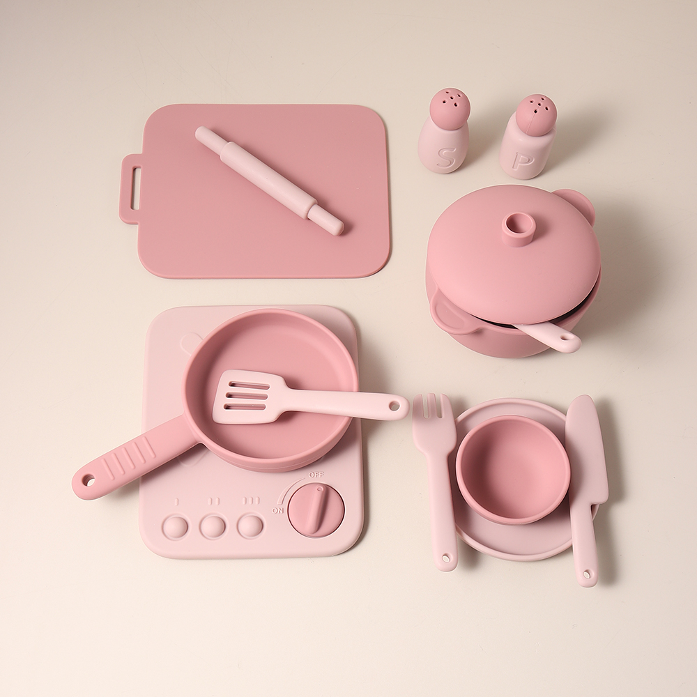 13 Pcs Set Silicone Cooking Pl - đánh giá và giá Kids Outdoor Kitchen Accessories