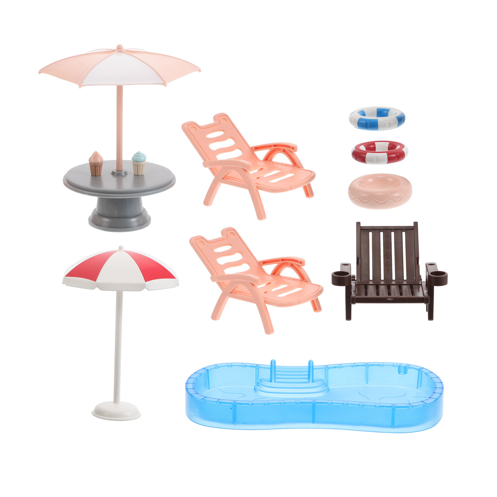 1Set Miniature Swimming Pool S - đánh giá và giá Kids Outdoor Furniture Set