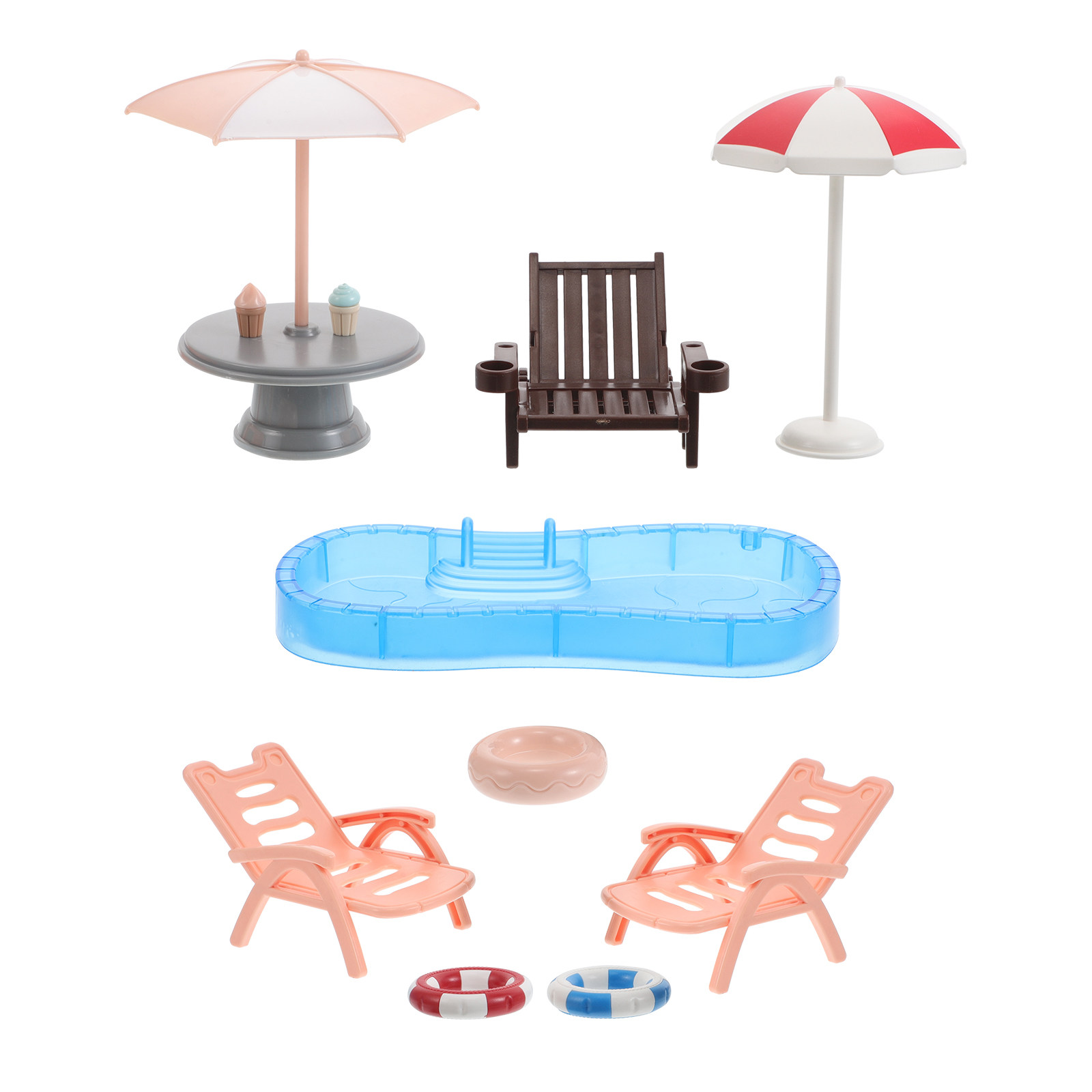 1Set Miniature Swimming Pool S - đánh giá và giá Kids Outdoor Furniture Set